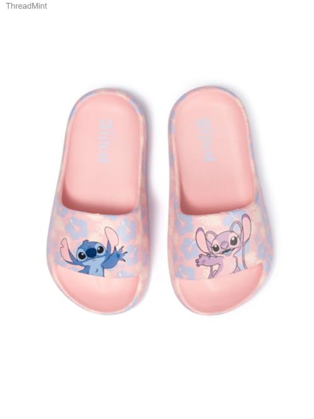 Kids Stitch Pool Slides Sandals Slip-On EVA Quick-Dry